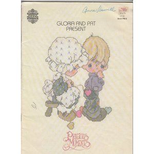 Precious Moments Cross Stitch Pattern Book PM2 Sew in Love Gloria & Pat 1981